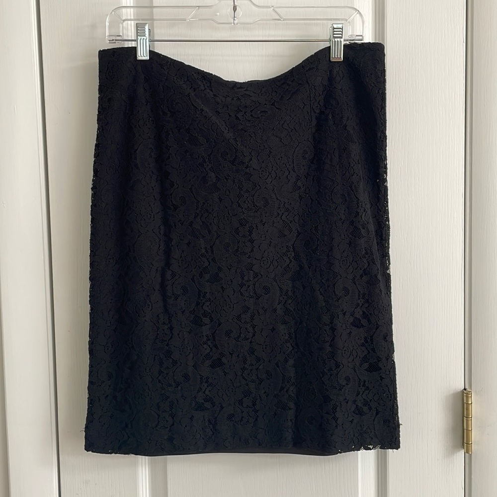 Banana Republic pencil lace skirt